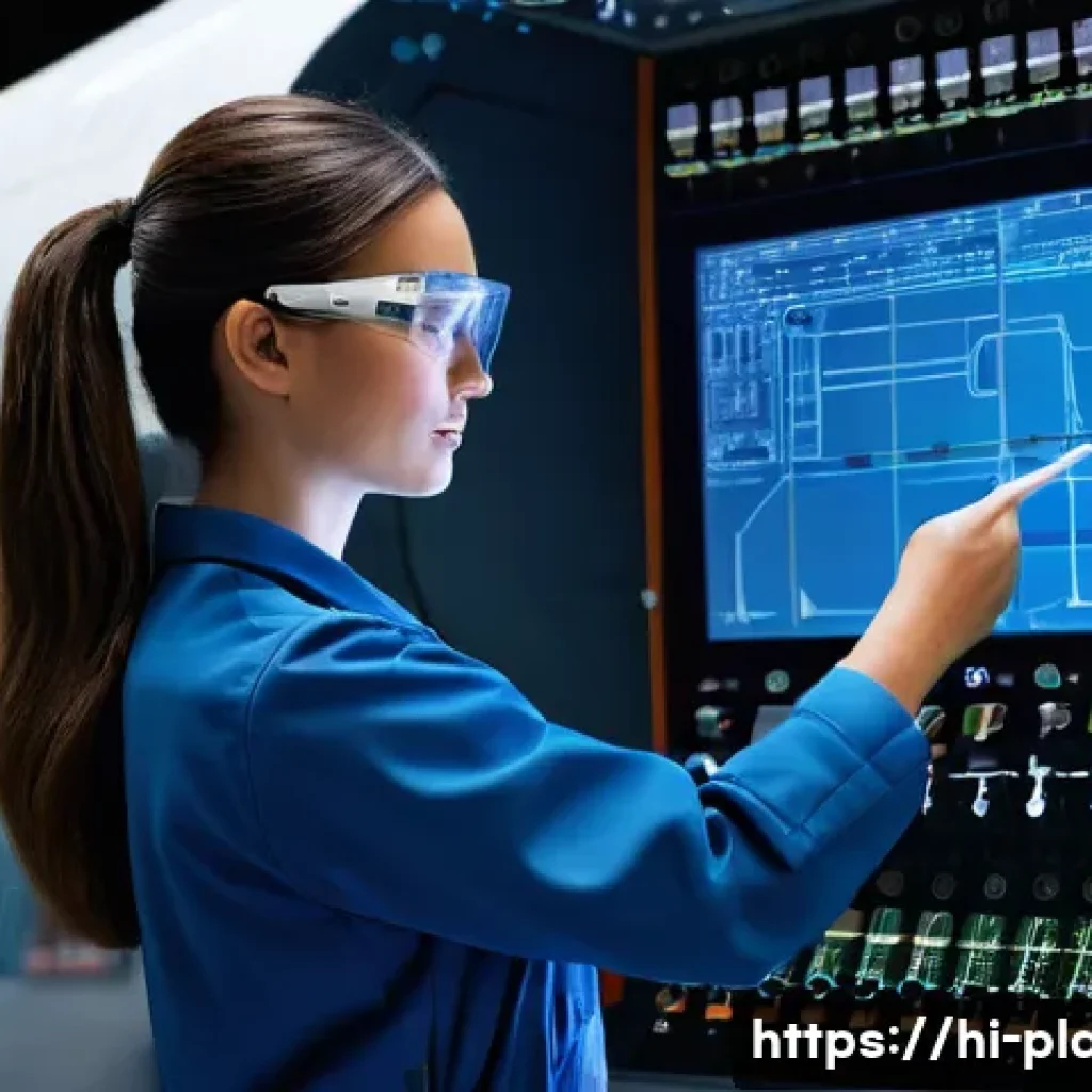 항공정비사의 장비 점검 체크리스트 - **Prompt 1: The AI-Assisted Aircraft Mechanic**
A highly skilled and focused female airplane mec...